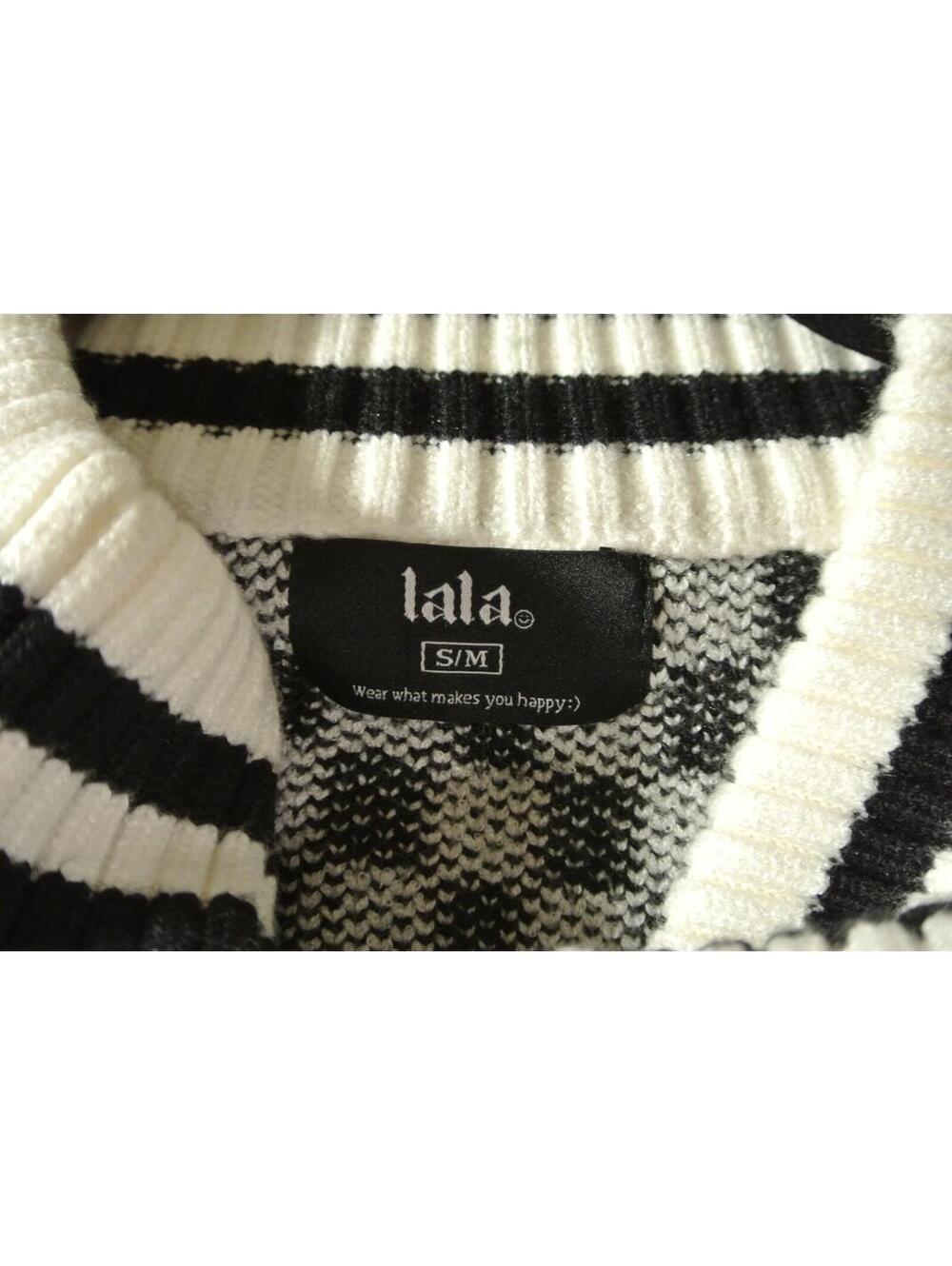 NEW, Dressed in Lala Get What I Want Grandpa Check Cardigan Sz S/M #T3893 - Picture 6 of 8